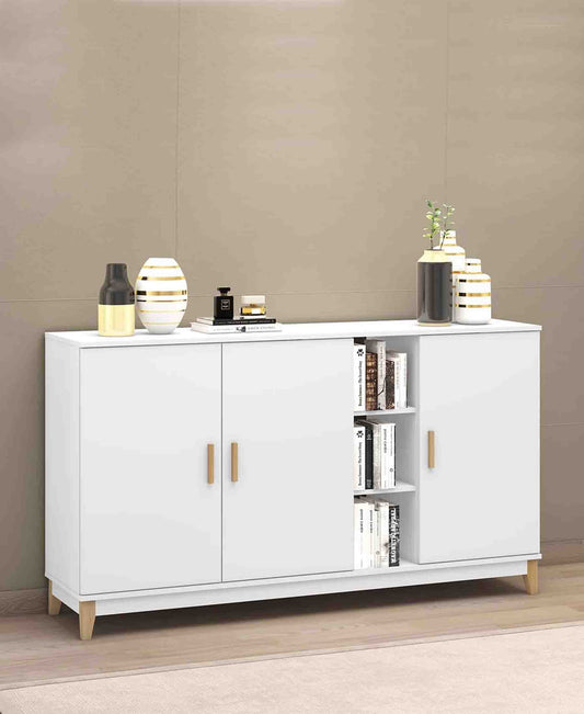 Modern 2 Door Brazillian Cabinet – White