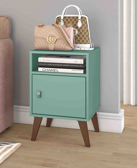 Modern Brazilian Side Table – Olive