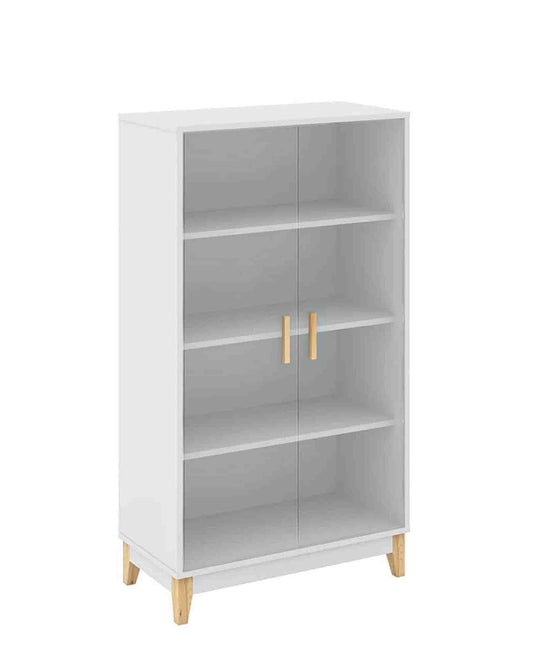 Modern Glass Door Brazillian Cabinet – Available In 2 Colours