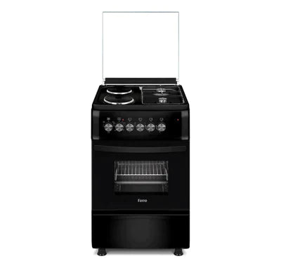 FERRE 50X60 2 Plate Gas/Electric Stove - Black