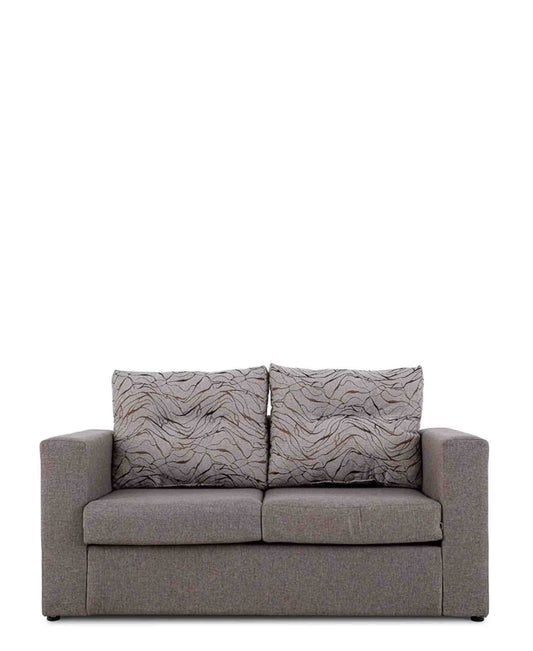 Flavio Lounge Suite  2 Seater Couch – Brown