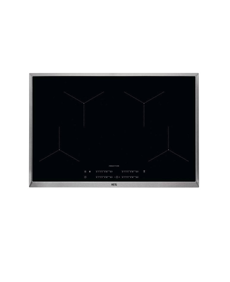 AEG 80cm Hob Induction 4 Zone - Black