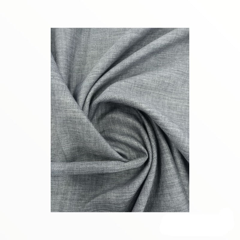 Linen Upholstery Charcoal W2018-4