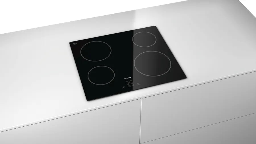 Bosch Serie | 4 Electric hob 60 cm Black, surface mount without frame