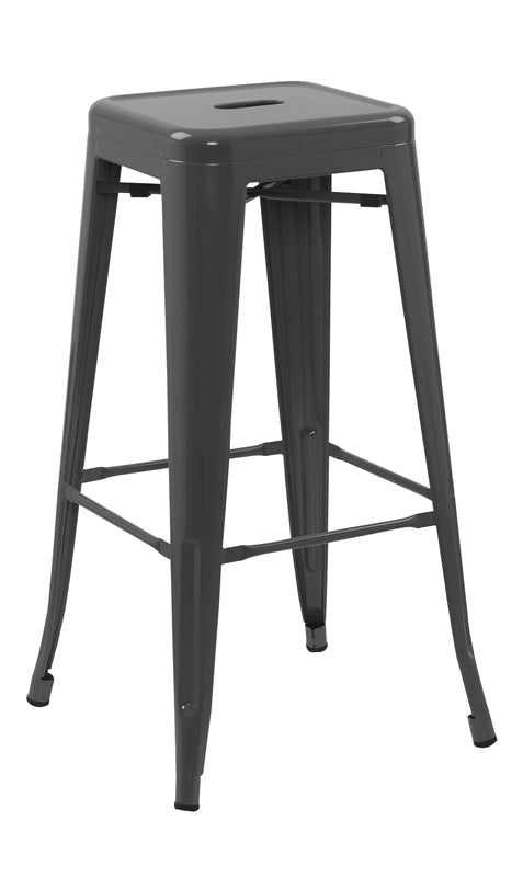 Urban Decor  Chicago Bar Stool Grey
