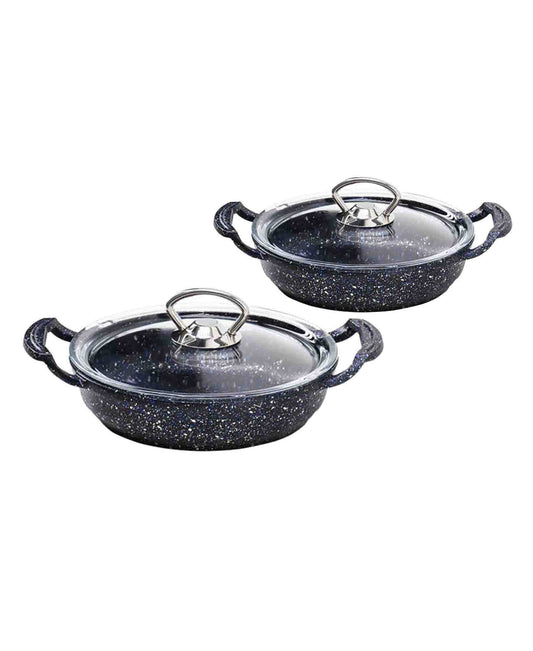 OMS 4 Piece Egg Pan Set - Black