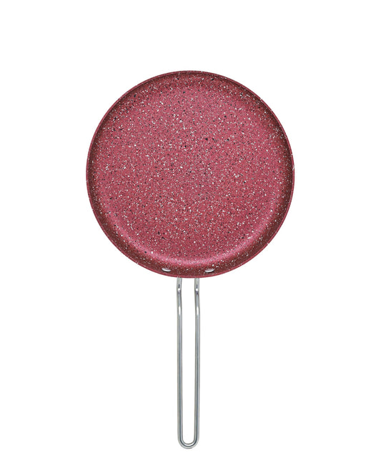 OMS Granite 26cm Crepe Pan - Red