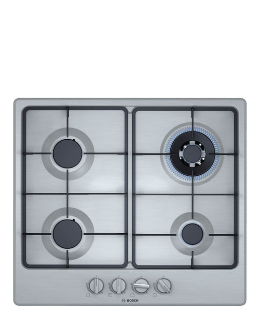 Bosch Series 4 Gas Hob 60 cm - Stainless steel