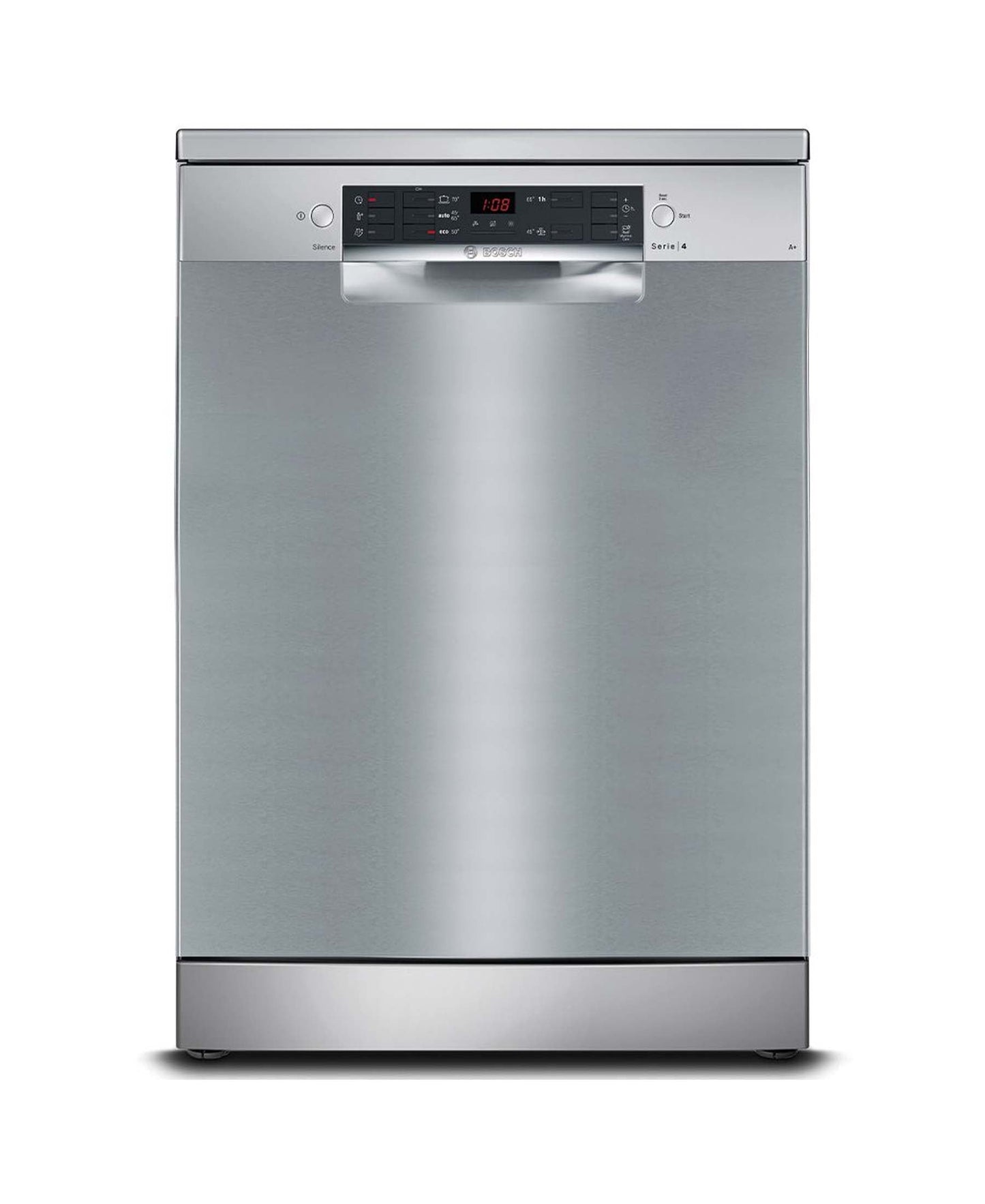 Bosch Series 4 Freestanding Dishwasher 60 cm Silver-inox - SMS45NI00Z