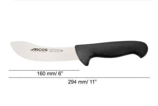 Arcos Skinning Knife 160MM Black 8.295325