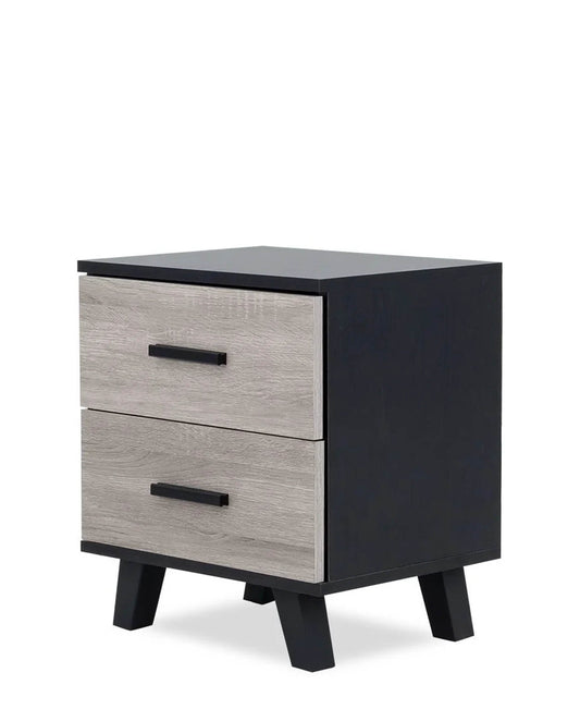 Side Pedestal Black & Brown