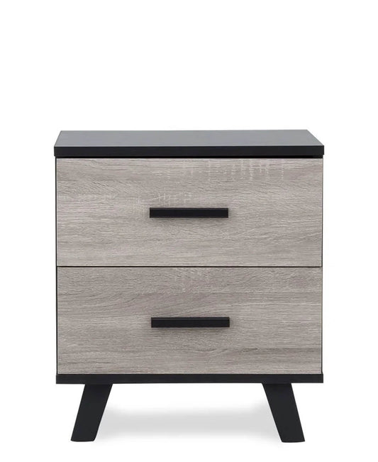 Side Pedestal Black & Brown