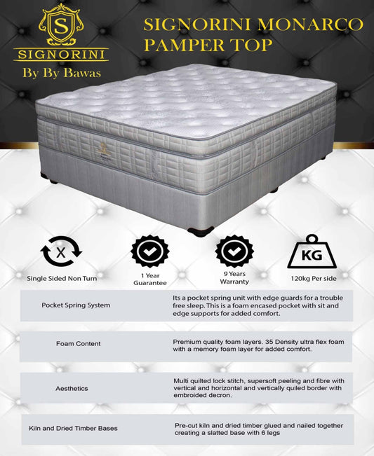 Signorini Monarco Pamper Top bed