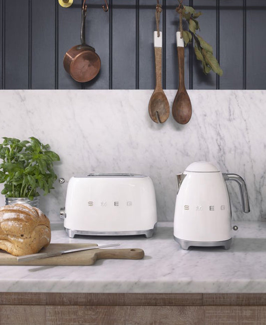 Smeg Kettle & Toaster Combo - White