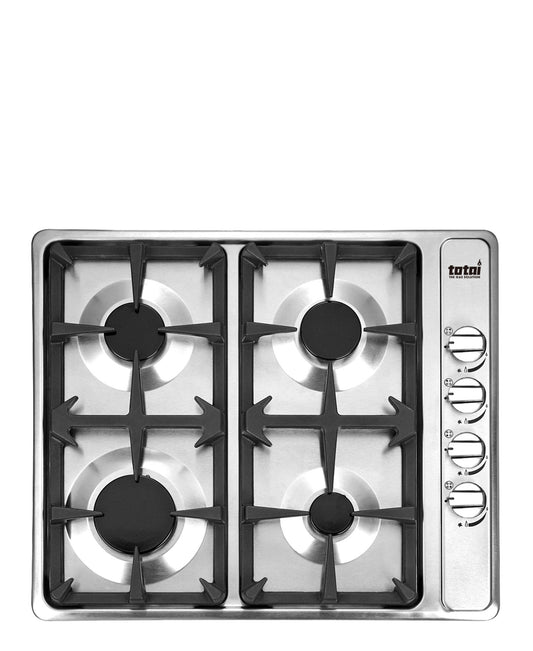 Totai 60cm Gas Hob - Silver