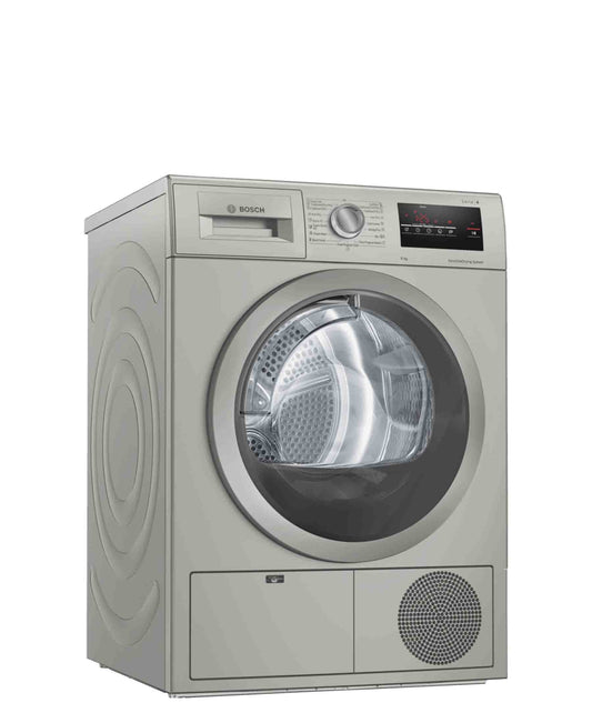 BOSCH 8KG CONDENSER TUMBLE DRYER SERIES 4 -  Silver