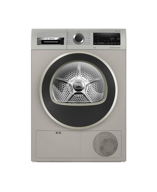 Bosch - 8kg Condenser Tumble Dryer - Silver Inox