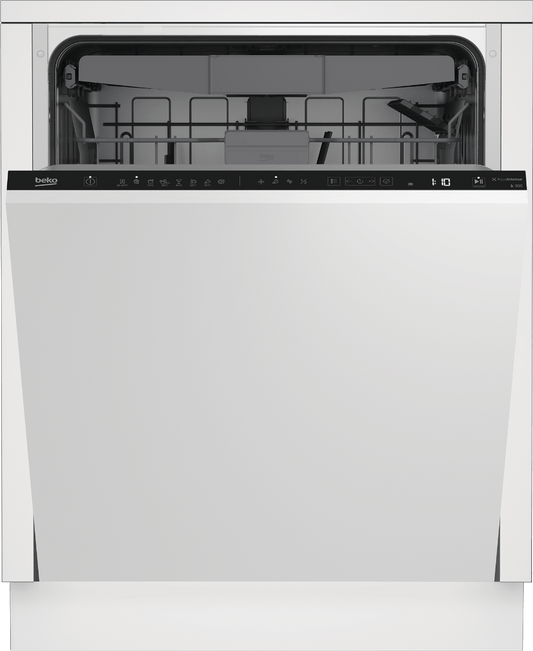 Beko 15 Place Integrated Dishwasher White DIN48Q21