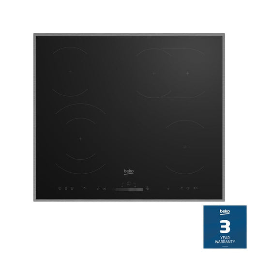 Beko 60cm Vitro Ceramic Hob With Slider Control - HIC64503TX