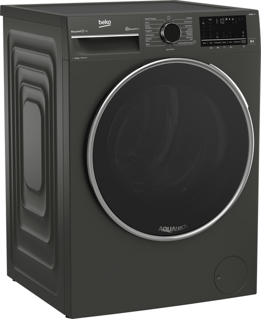 Beko 9kg Grey Front Loader Washing Machine - BAW202