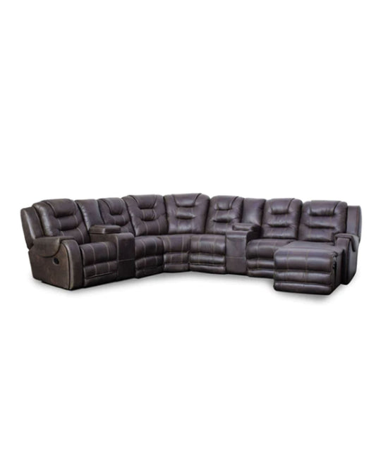 Berlin Corner Sofa 4pce - Brown