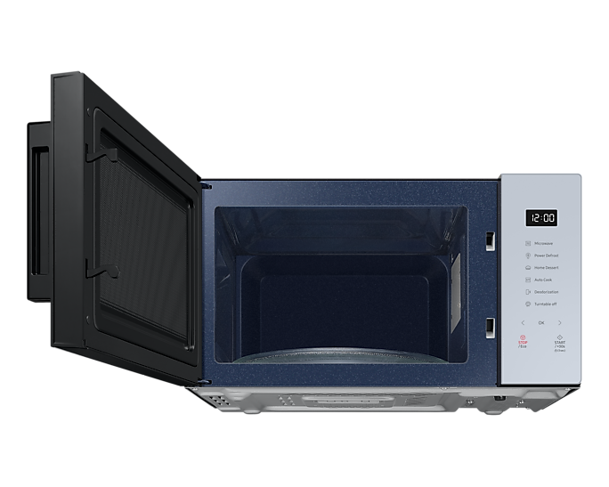 Samsung Bespoke 30L Solo Microwave Oven - Blue