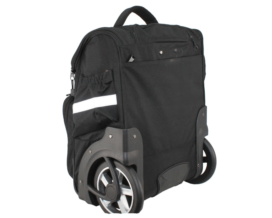 Boomerang Big Wheel Ripstop Polyester Xxl Trolley Bag s-535 Black
