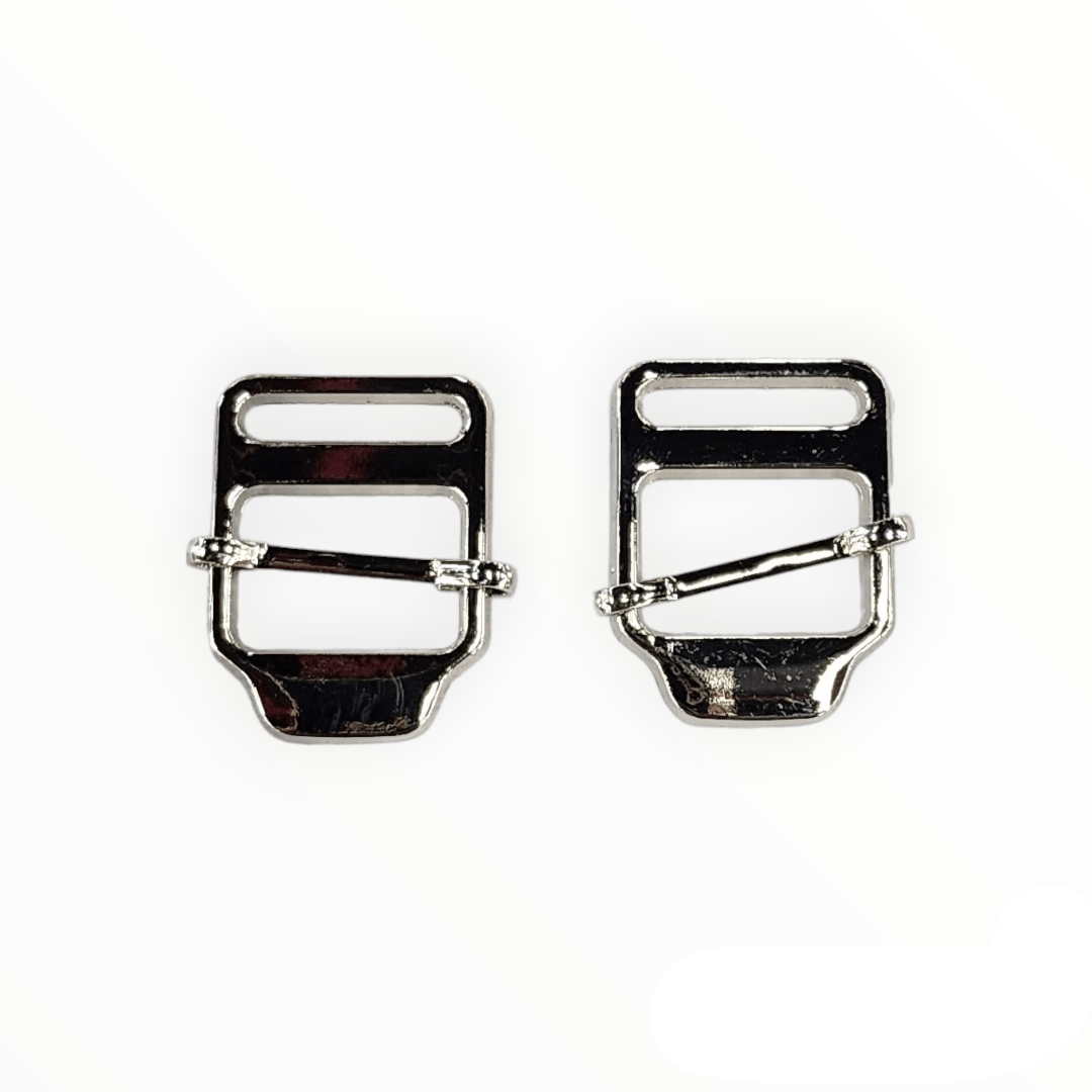Waist Coat Buckle Silver 20mm