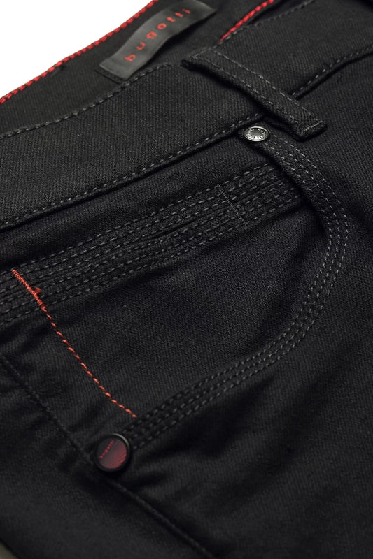 Bugatti Jeans with Power Stretch in black