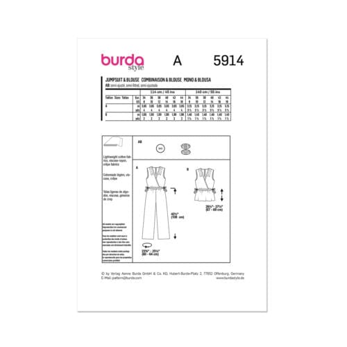 Burda Pattern 5914
