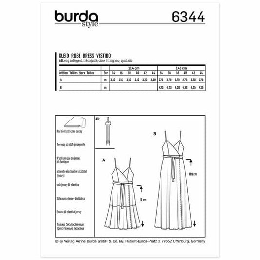 Burda Pattern 6344