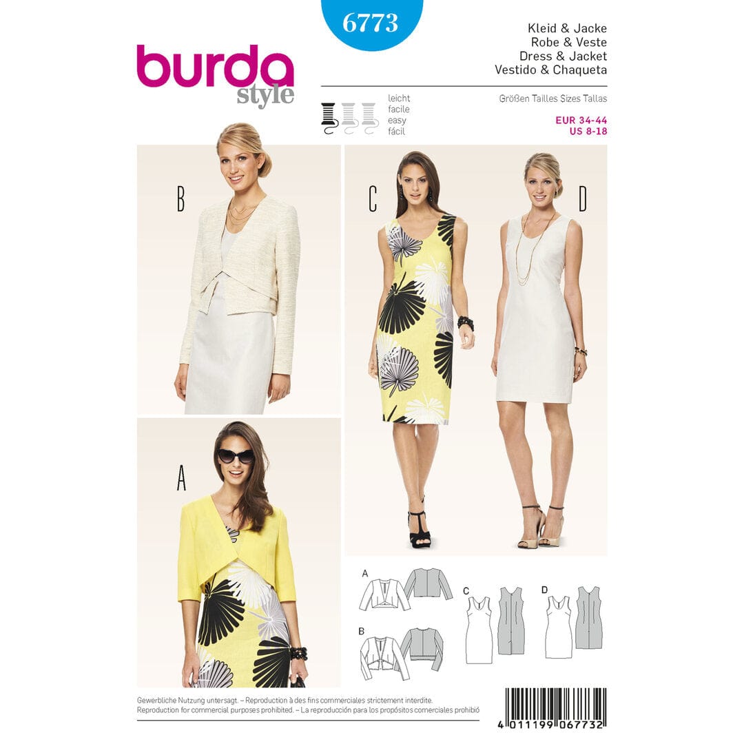 Burda Pattern 6773
