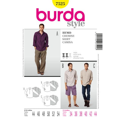 Burda Pattern 7525