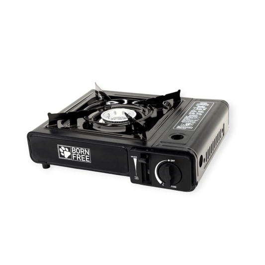 Born Free Single Burner Portable Stove 1160 Get 1 Cadac 220G Nozzle Cartridge For Free