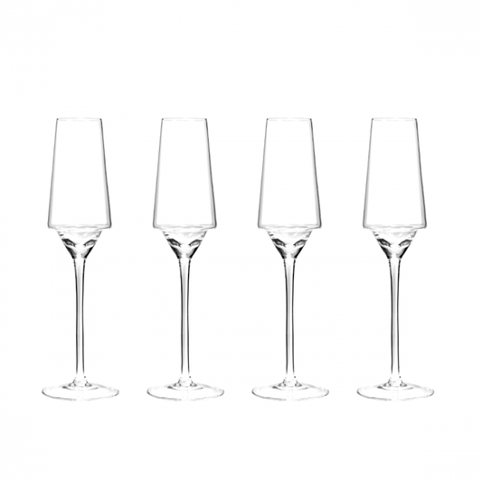 Carrol Boyes Champagne Flute Set Of 4 Edge 0G-CFL-EDG-4