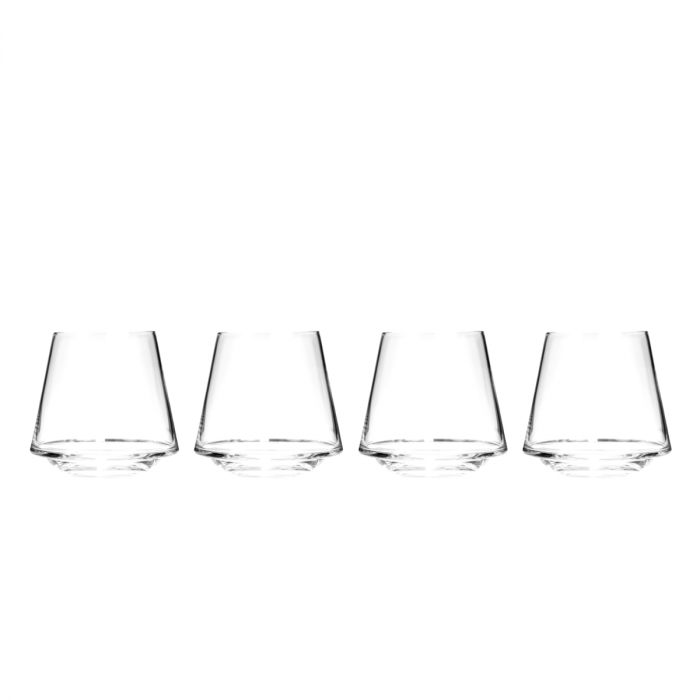 Carrol Boyes Stemless Glass Set Of 4 Edge 0G-SG-EDG-4