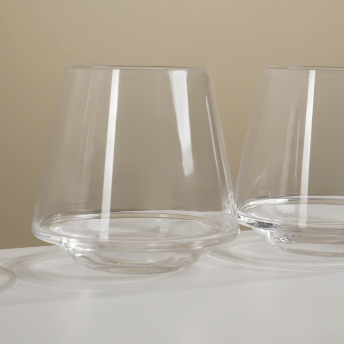Carrol Boyes Stemless Glass Set Of 4 Edge 0G-SG-EDG-4