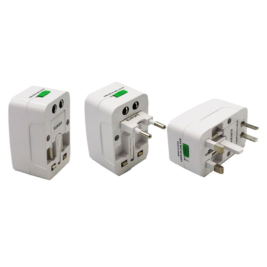 Adapter Universal 3 In 1 Surge Protector