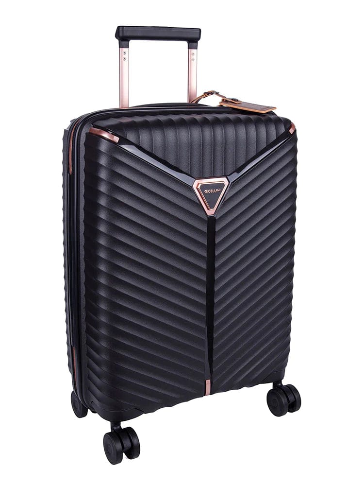 Cellini Allure Hard Shell Carry-On Trolley Black