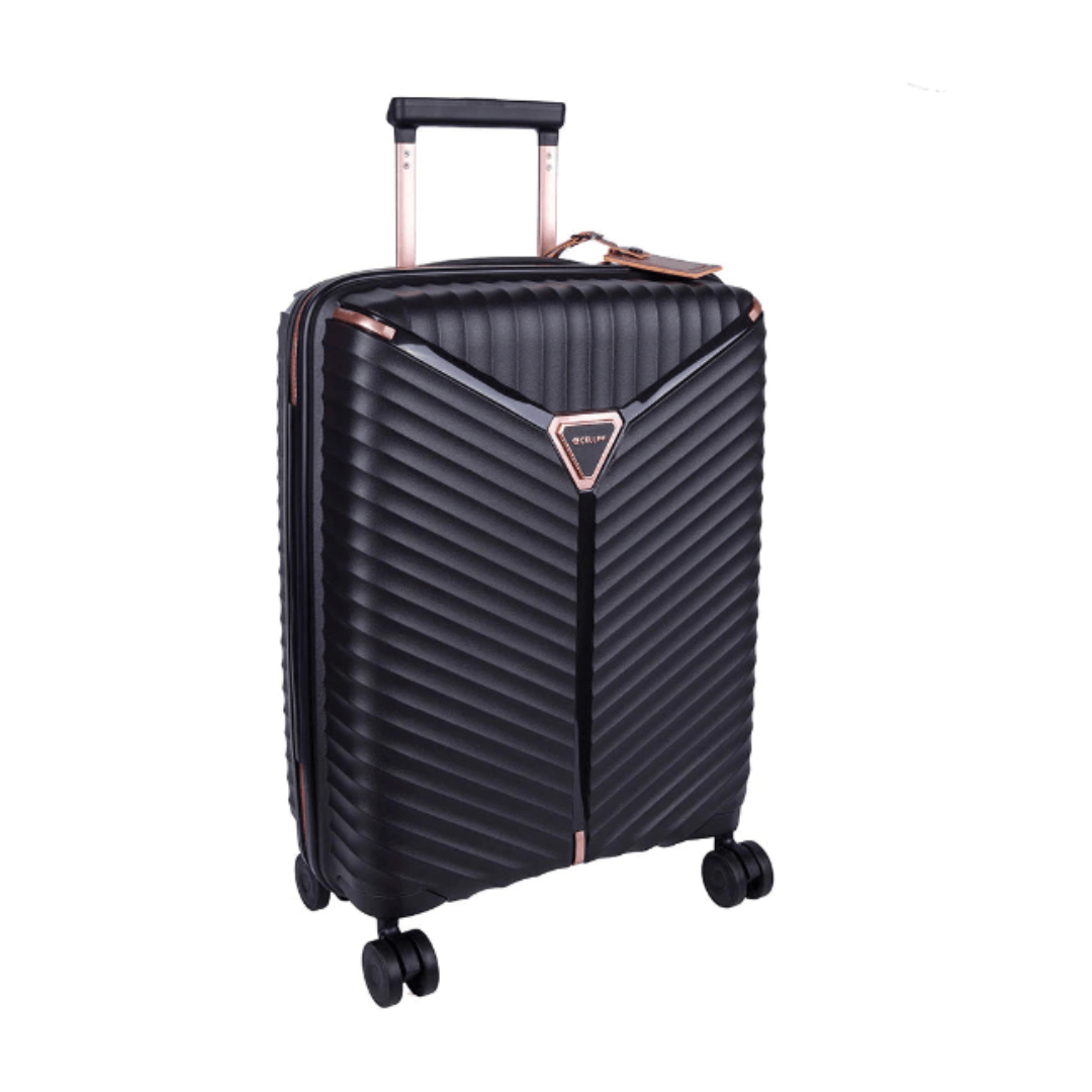 Cellini Allure Hard Shell Carry-On Trolley Black
