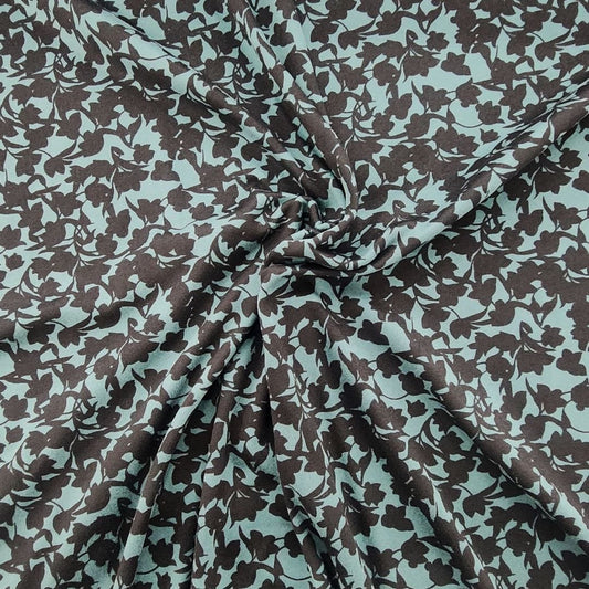 Printed Dty Brushed Fabric 150cm Sea Pine