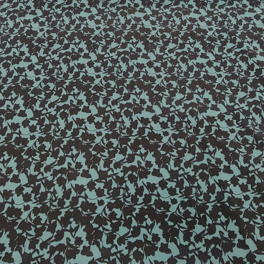 Printed Dty Brushed Fabric 150cm Sea Pine