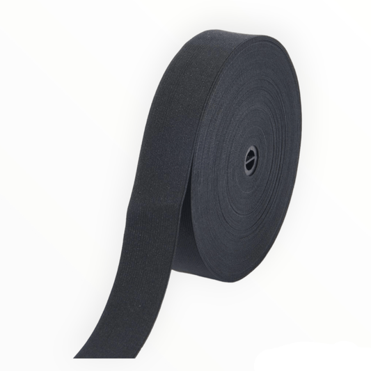 Loom Elastic Black 25mm