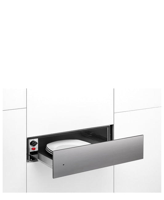 Elba Elio 15cm Built In Warmer Drawer ELIO 15DW - Silver