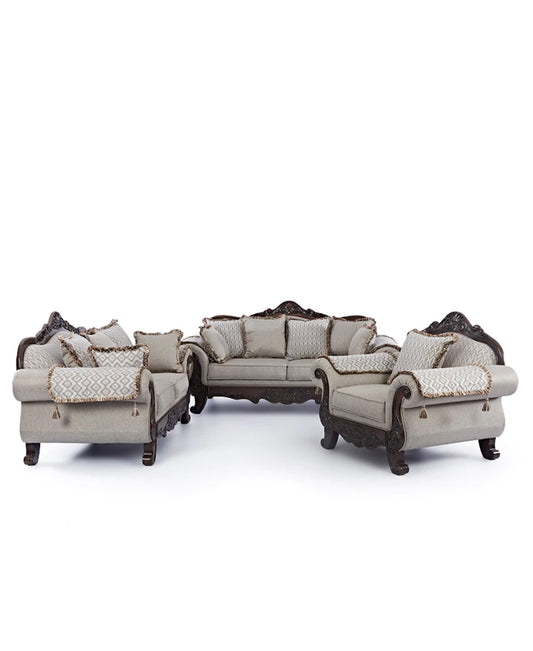 Gomma Gomma La Scalla 3 Piece Lounge suite - Black