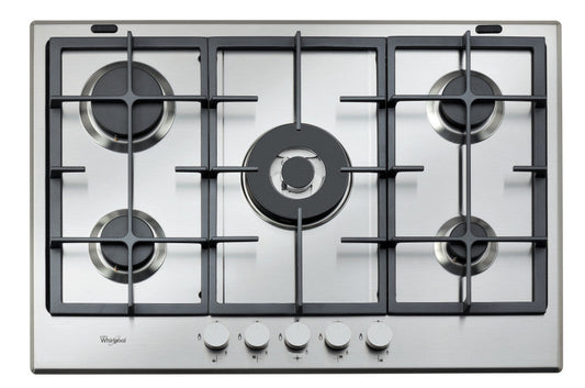 Whirlpool 75cm Gas Stainless Steel Hob - GMA 7522/IX