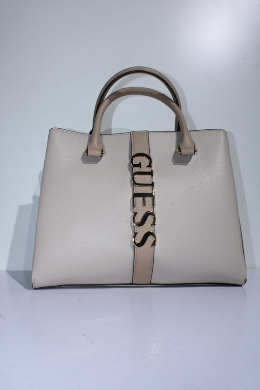 Guess Garrick Satchet Sand Multi