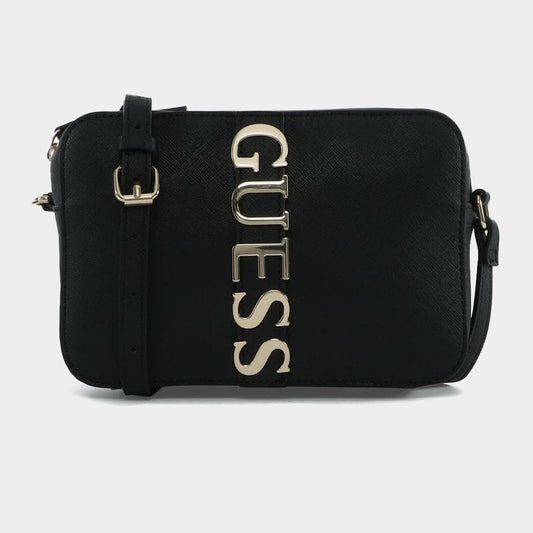 Women's Guess Black Garrick Camera Crossbody Bag