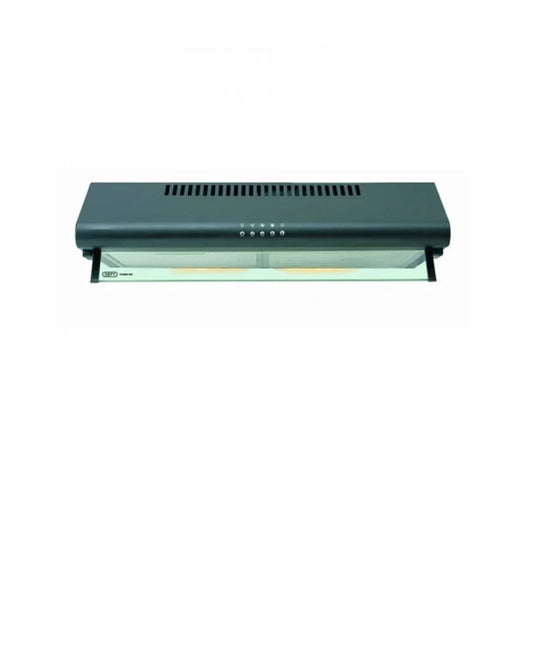 Defy Slimline Cooker Hood Extractor Fan - Black