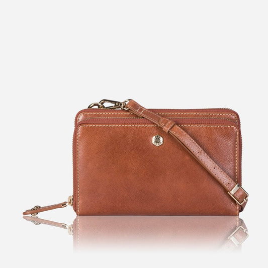 Jekyll & Hide Ladies Purse With Detachable Straps Tan